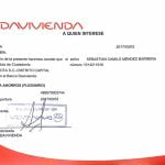 Certificación Bancaria DAVIVIENDA ¿Cómo se saca?