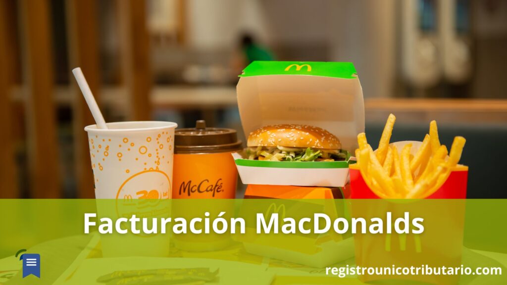 Facturación MacDonalds