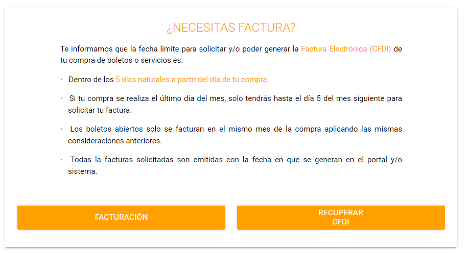  facturación Primera Plus