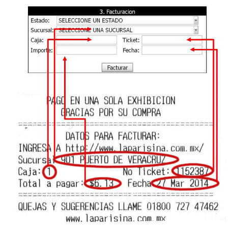 La parisina facturación